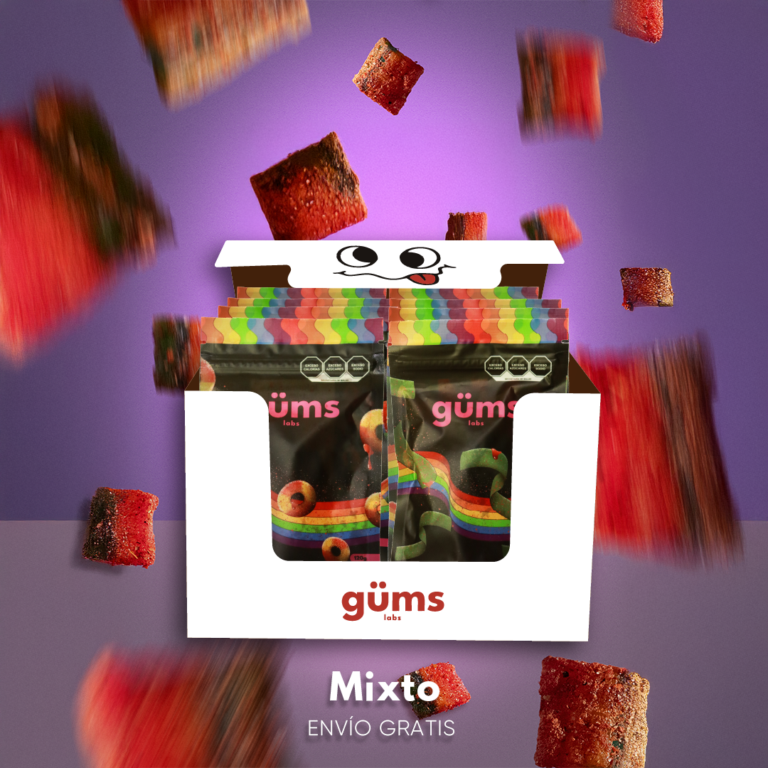 Caja MIXTA Gomitas enchiladas